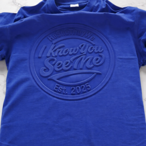 I Know You See Me T-Shirt - Classic Blue